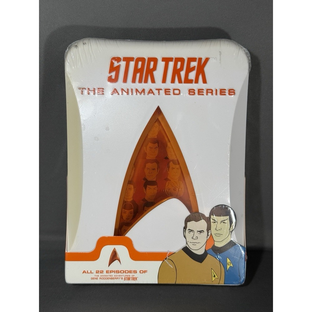 Star Trek Animated Series DVD 4 Disc Set SEALED Complete 22 Episodes